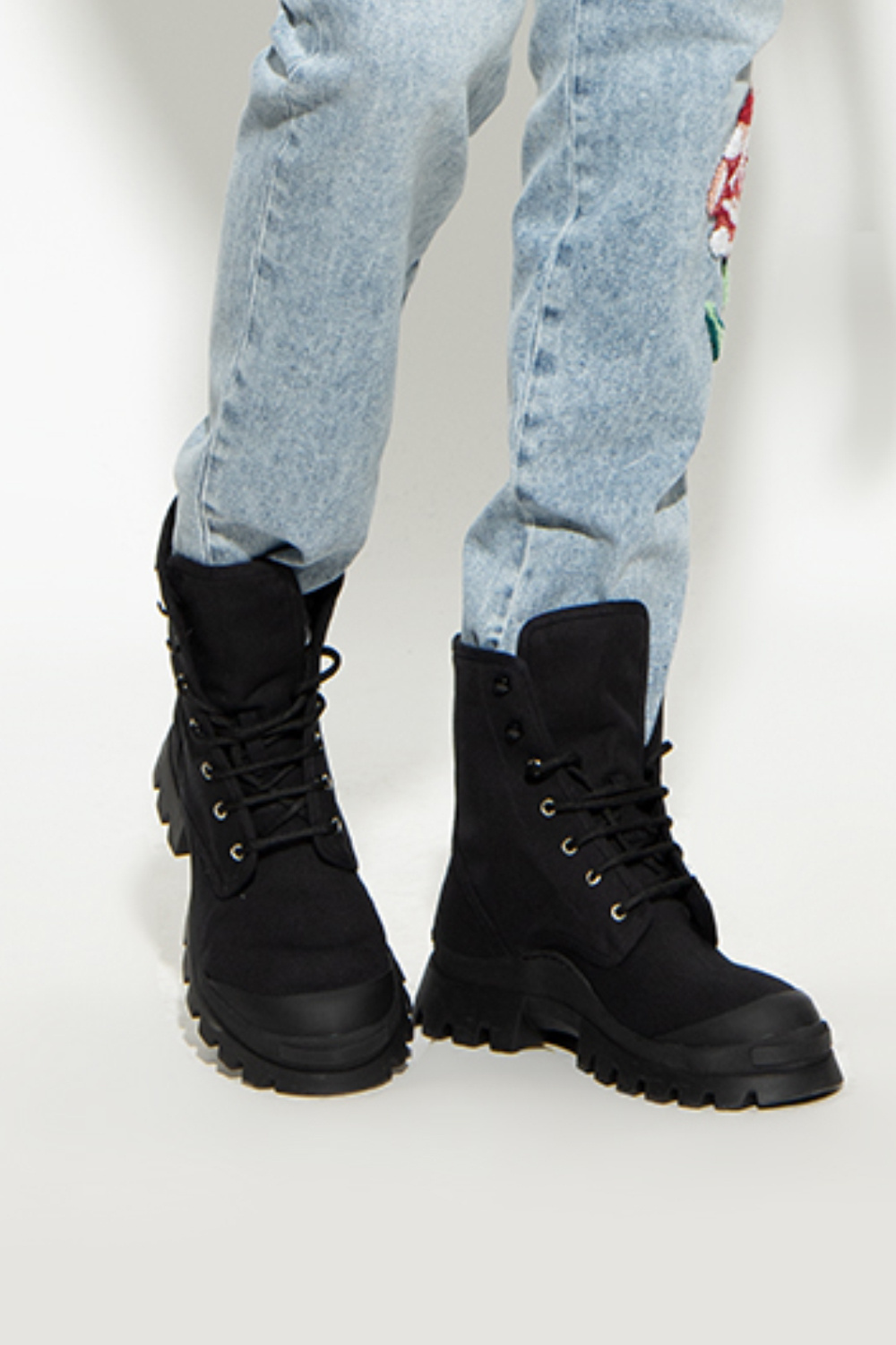 Dsquared shop combat boots